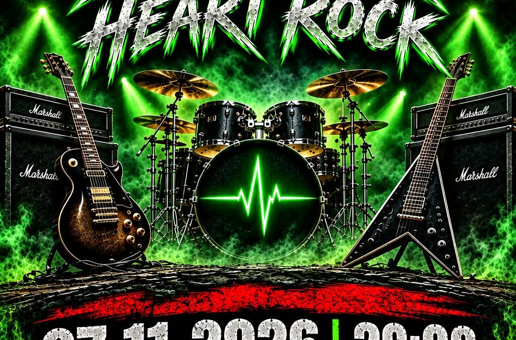 EKG heart rock 07.11.2026 KD Borovy od 20 hod